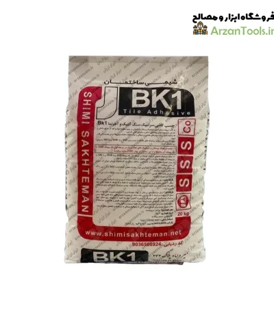 چسب کاشی و سرامیک پودری Bk1 شیمی ساختمان